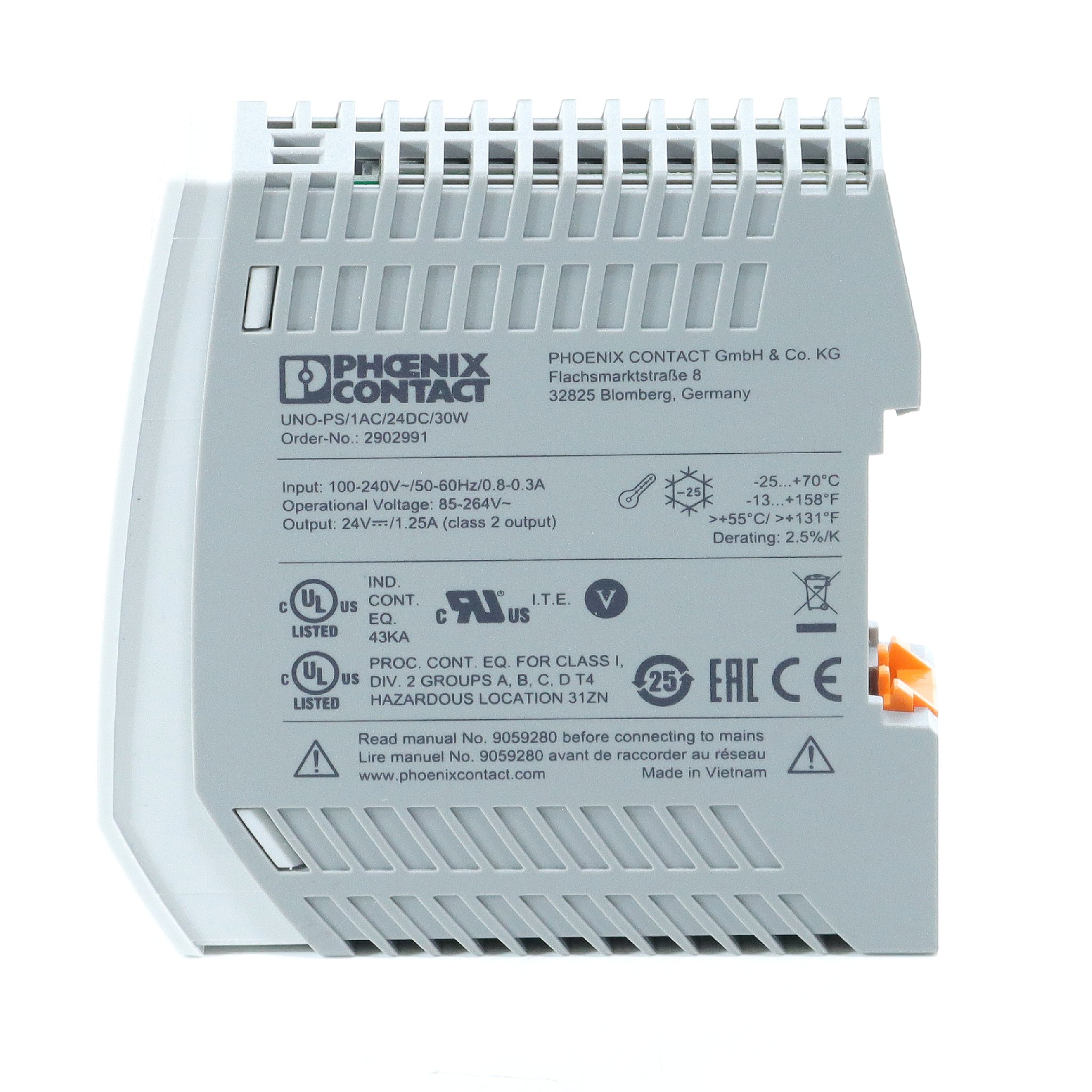  UNO-PS/1AC/24DC/30W 